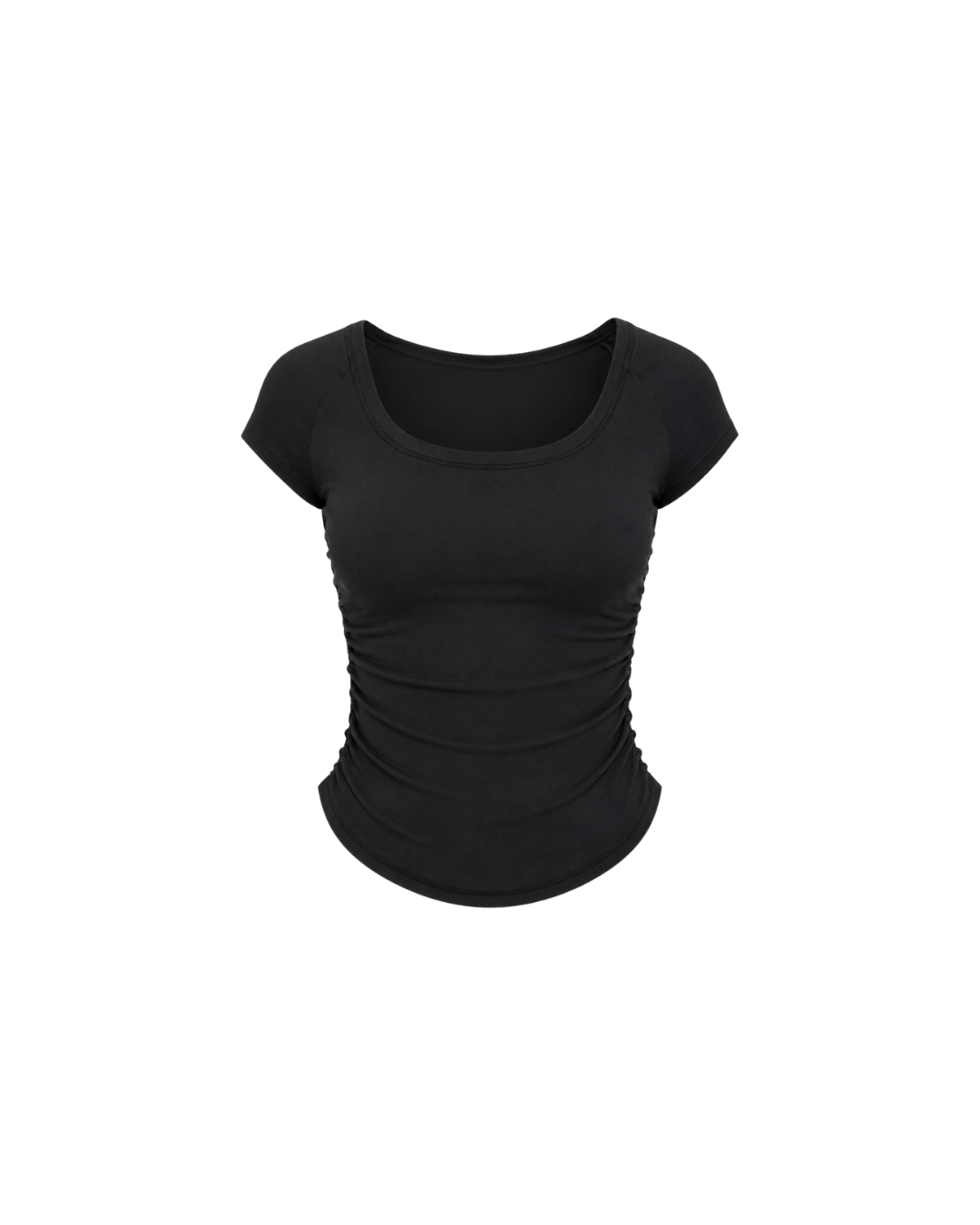 Women's Quick-Dry Workout Top – Breathable Nylon Yoga Shirt