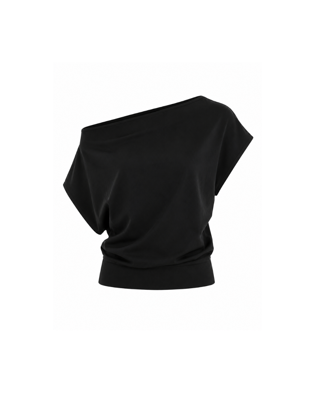 Women's Off-Shoulder Top – Elegant Relaxed Fit Blouse