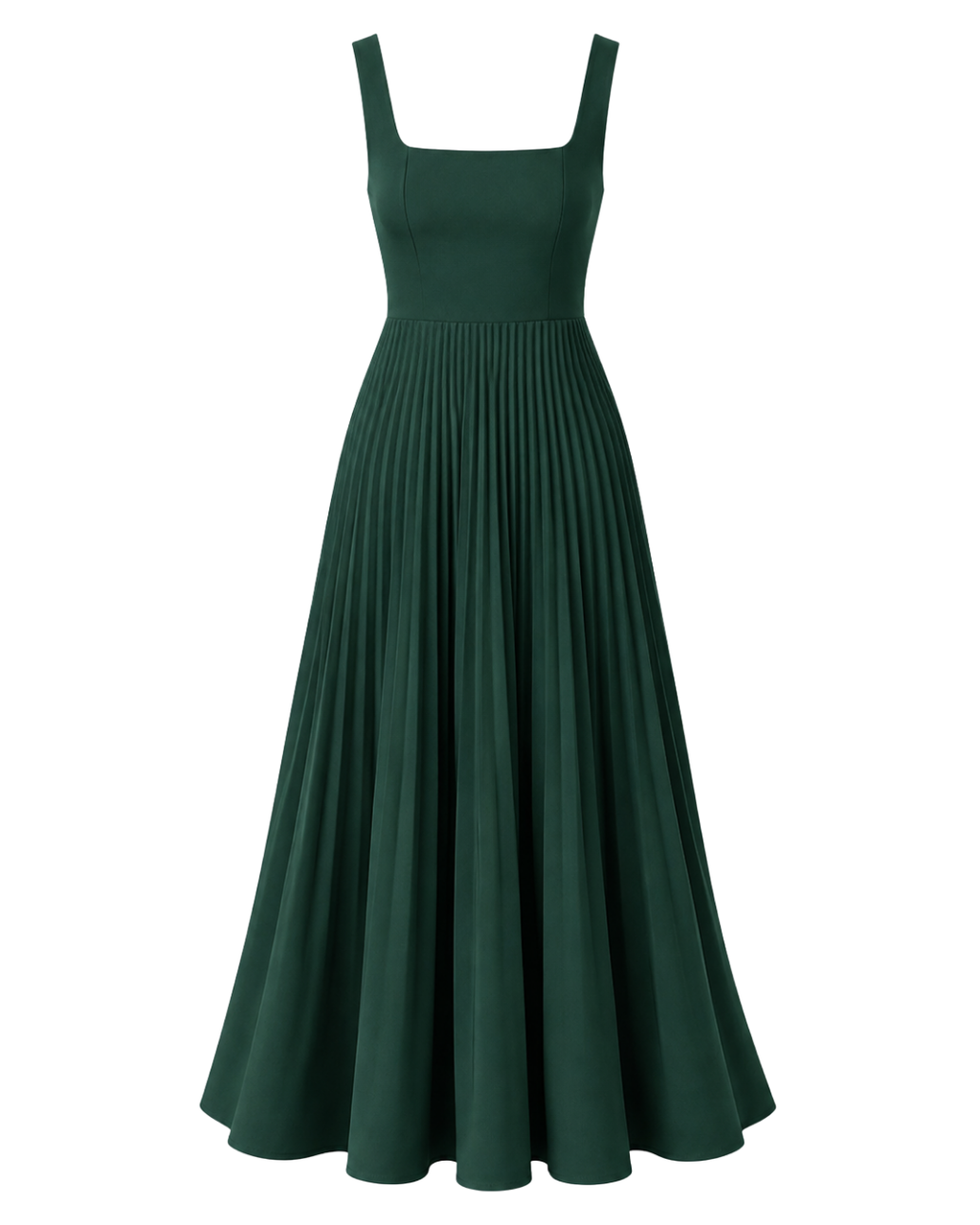 Women's Sleeveless A-Line Maxi Dress – Elegant Polyester Evening Dress