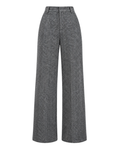 Women's High-Waisted Wide Leg Trousers – Elegant Straight-Leg Pants