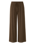 Women's Wide Leg Pants – Elastic Waist Relaxed Fit Trousers
