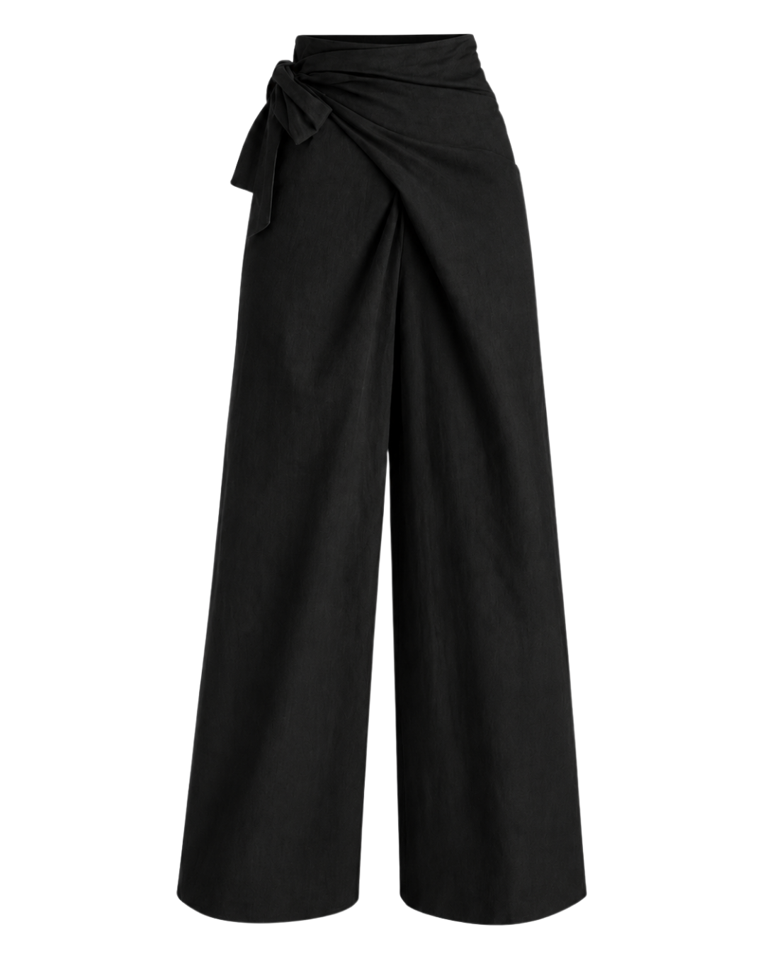 Women's Linen Wide Leg Trousers – High Waist Relaxed Fit Pants